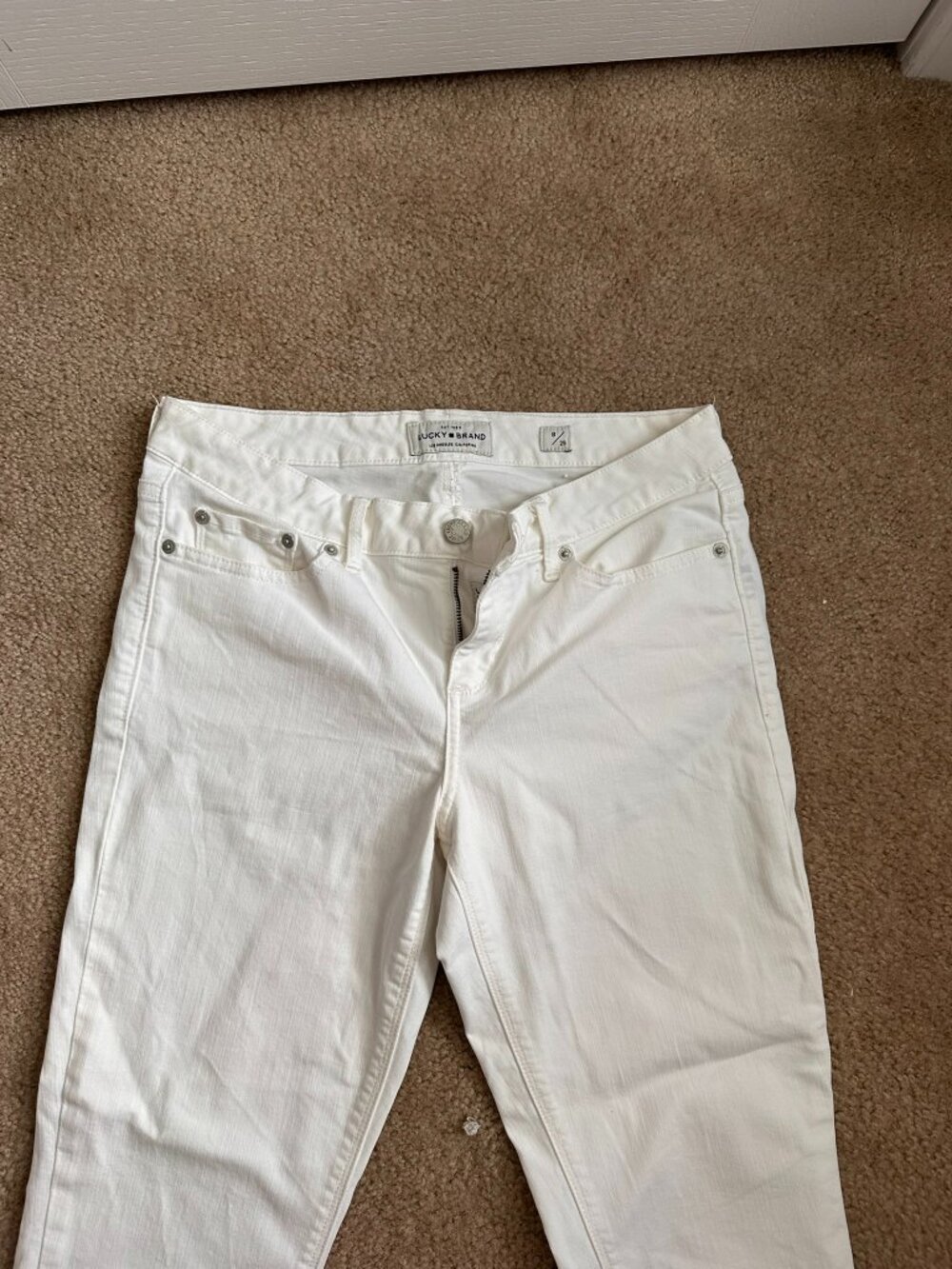 Lucky Brand White Pants Size 8